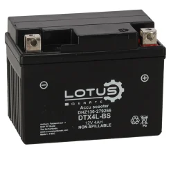 Accu scooter 12V 4Ah DTX4L-BS V2 Lotus