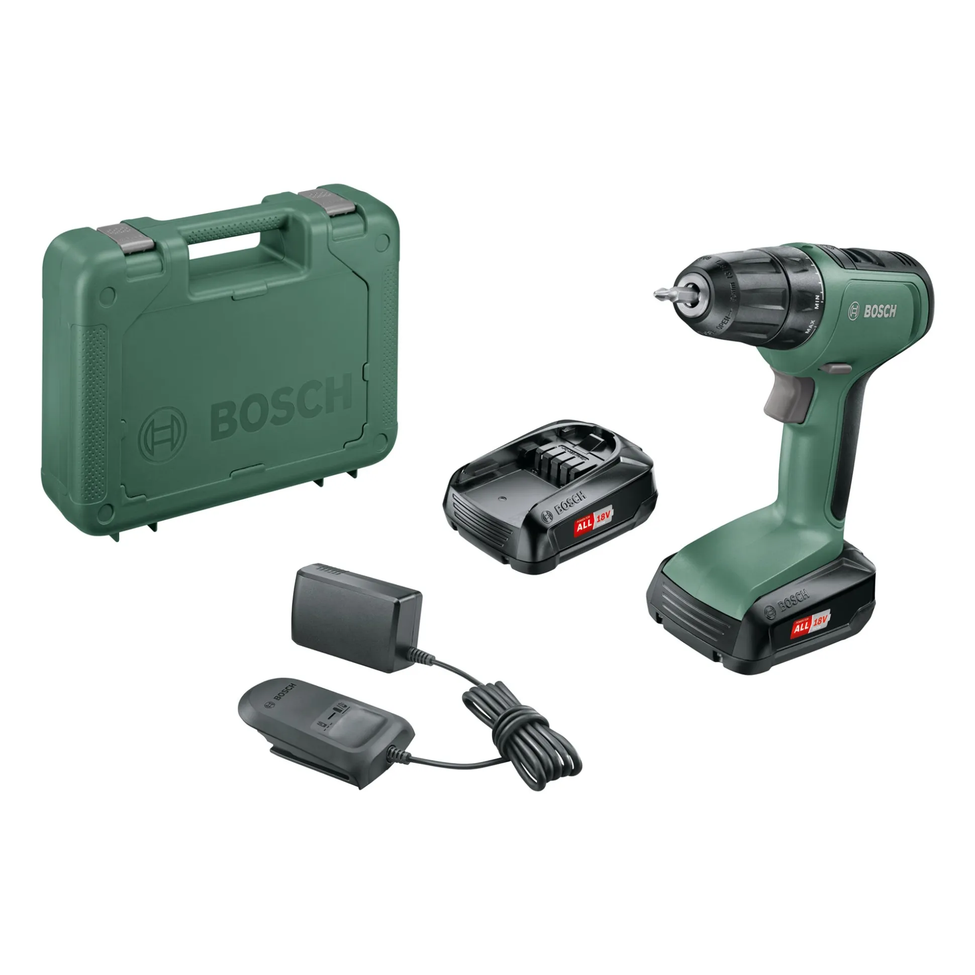 Accuboor Universal Drill 18 met koffer Bosch
