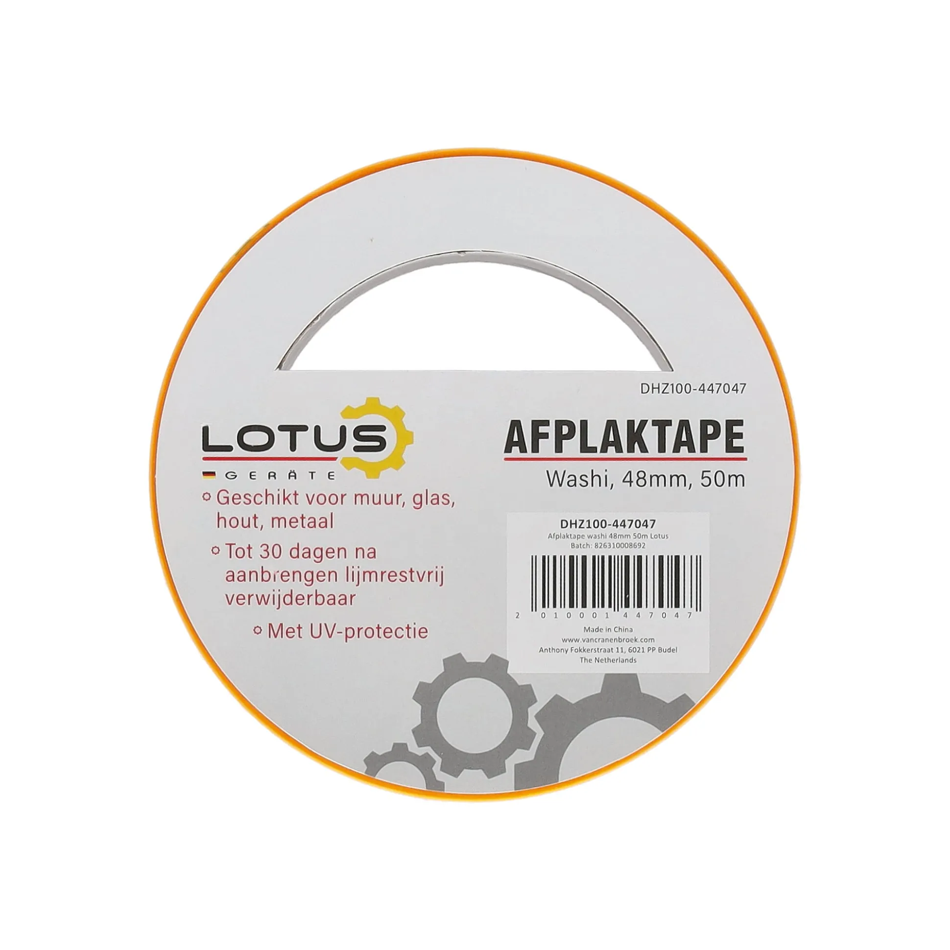 Afplaktape pro Washi 48 mm 50 m Lotus