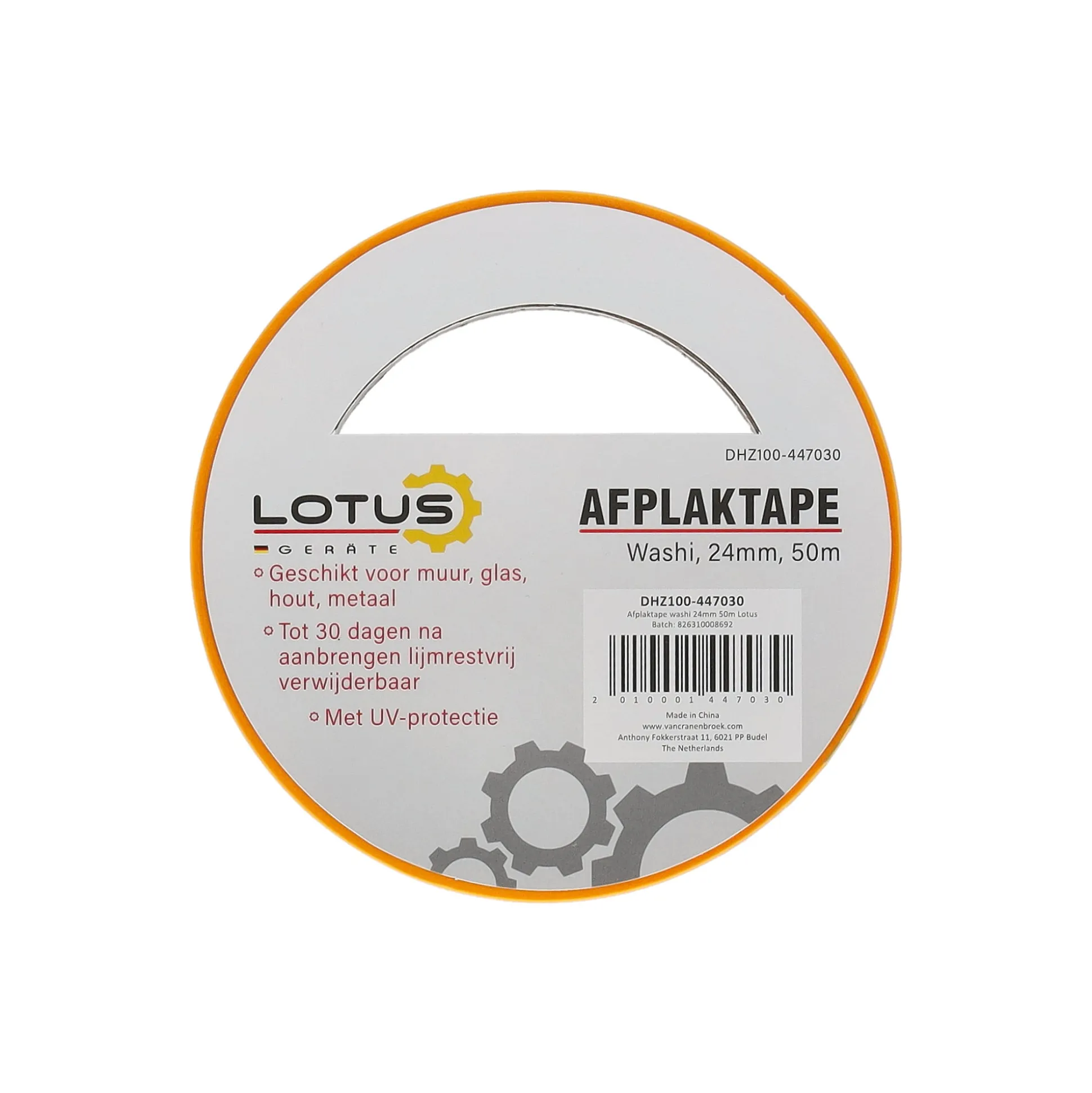 Afplaktape pro Washi 24 mm 50 m Lotus