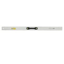 Aftekenliniaal met waterpas 1000 mm Lotus