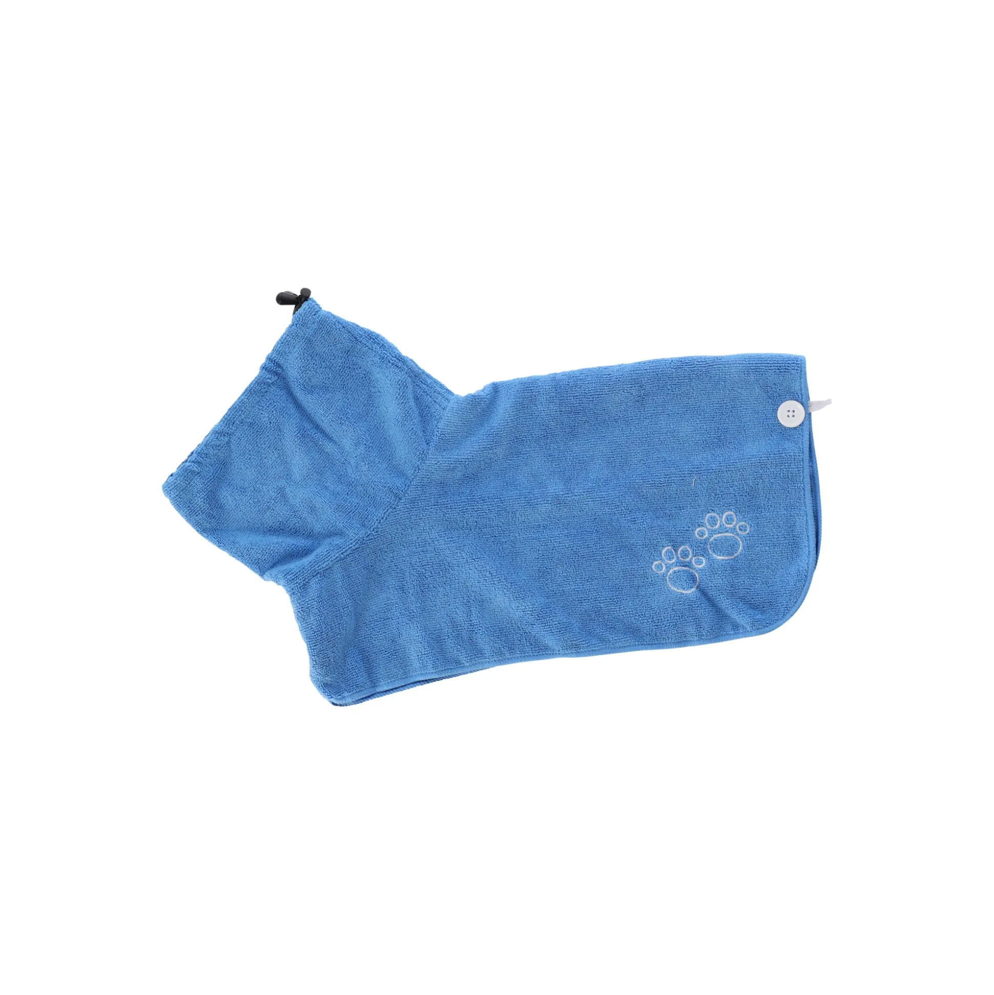 Badmantel hond blauw L 60cm