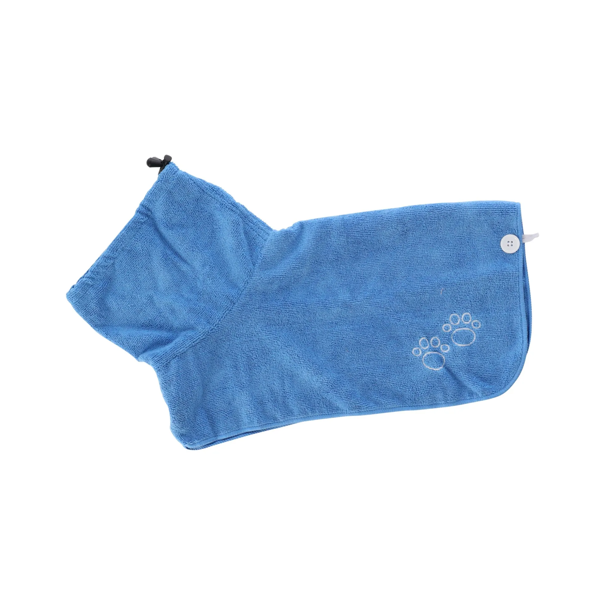 Badmantel hond blauw S 40cm