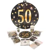 Beker 8st 50 jaar party gold