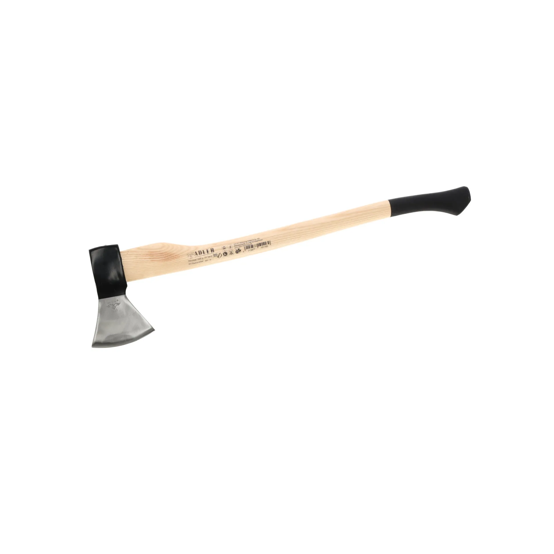 Bijl 1600 gr met essen steel 75 cm