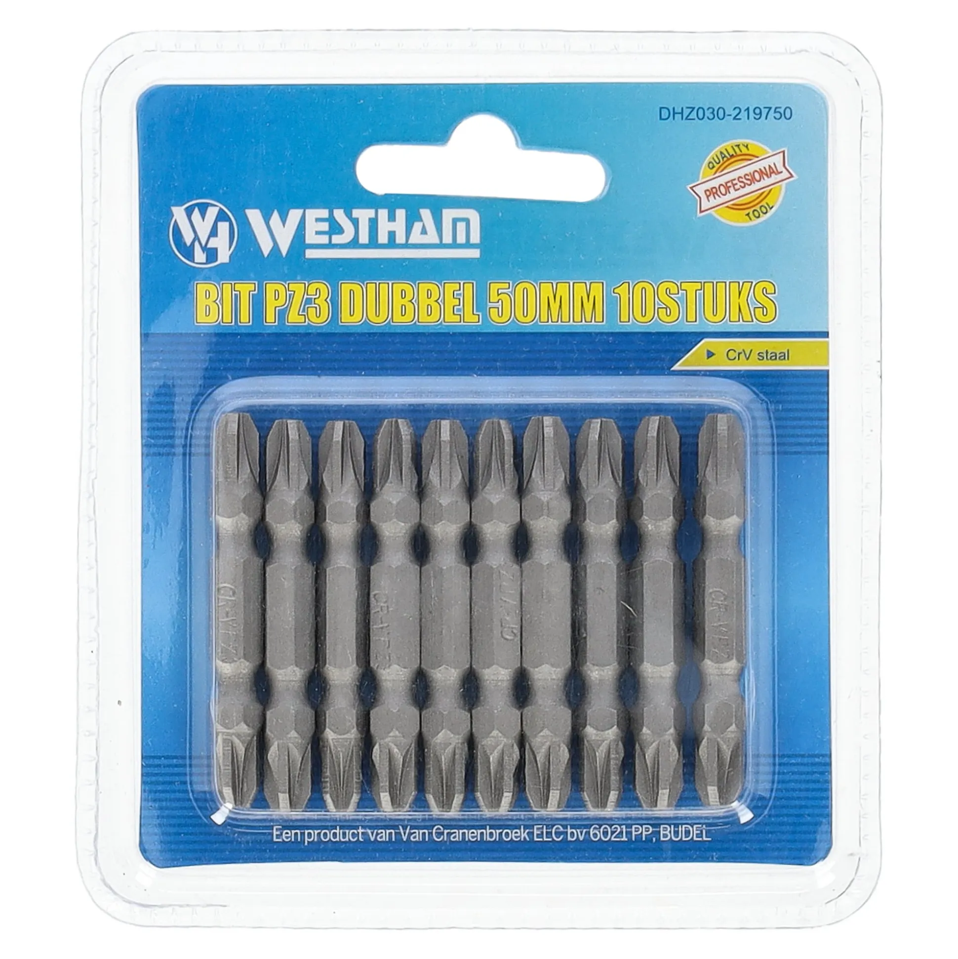 Bit Pz3 dubbel 50 mm 10st Westham