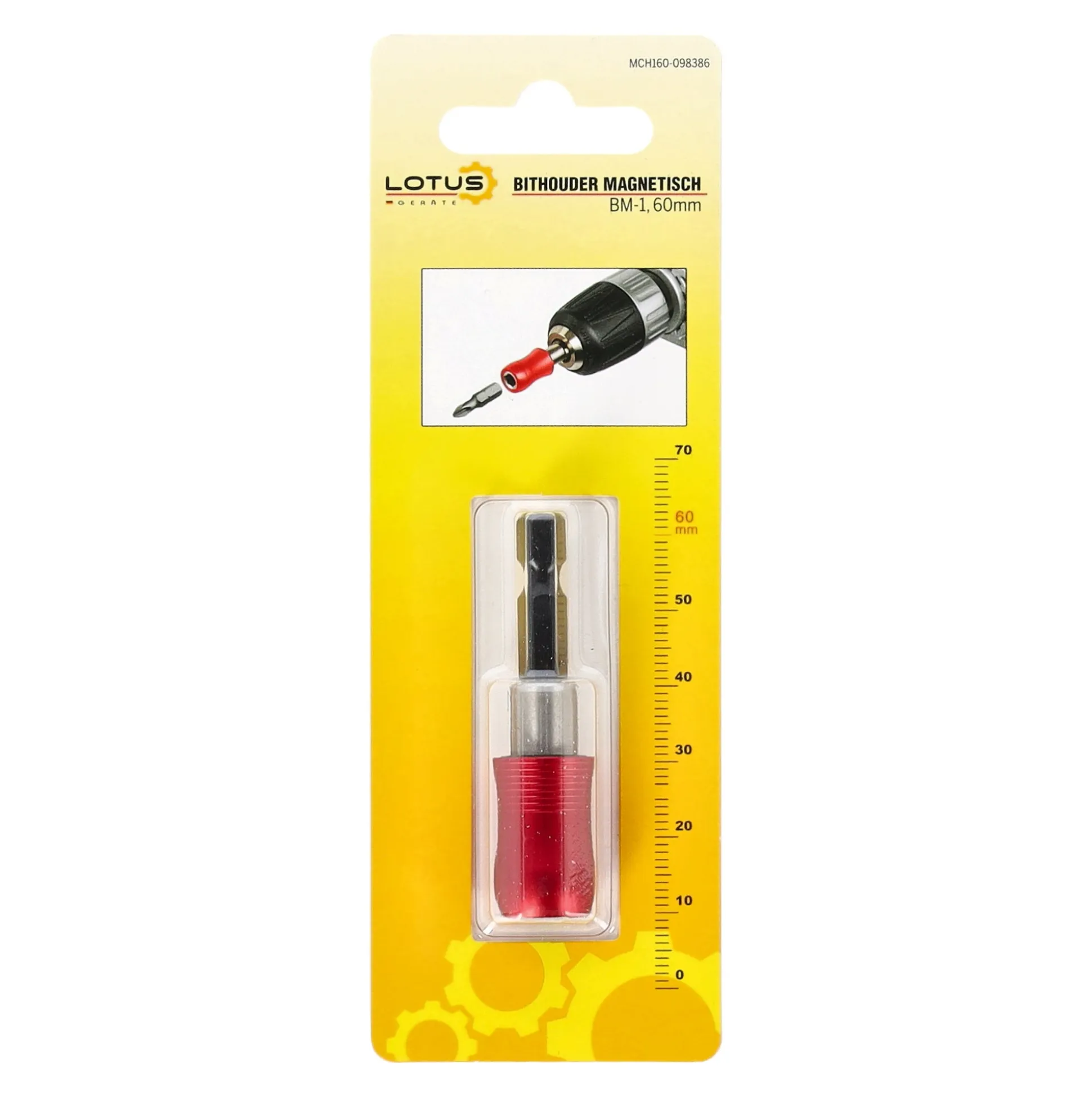 Bithouder magnetisch BM-1 Lotus