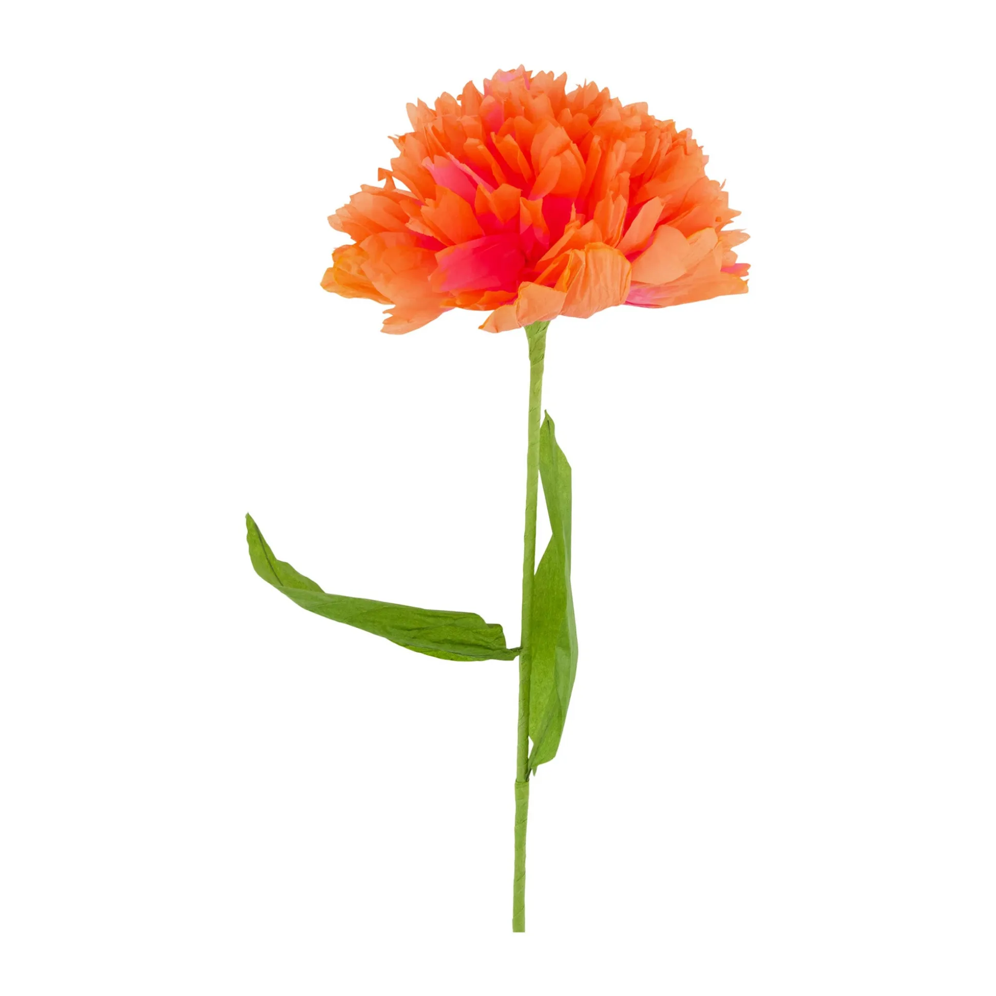 Bloem papier orange 18 x 18 x 78 cm