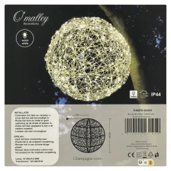Bol Quebec 50 cm 720LED-ww