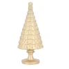 Boom goud ribbel 12 cm