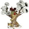 Boomhut kerstdorp 18cm