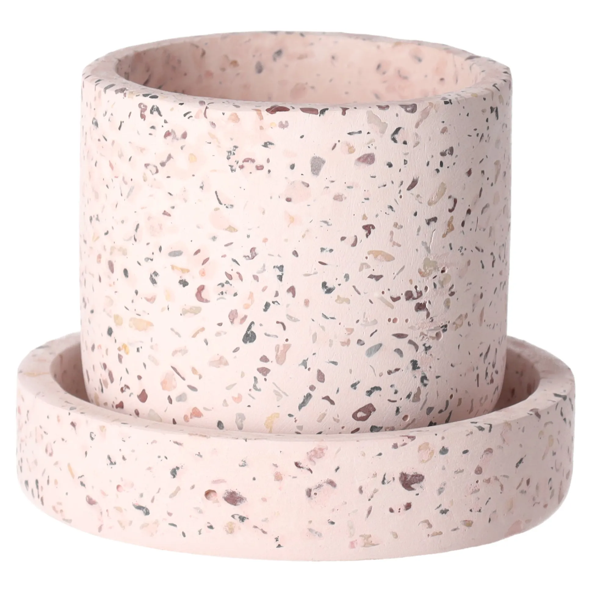 Bord cement roze 13 x 3 cm