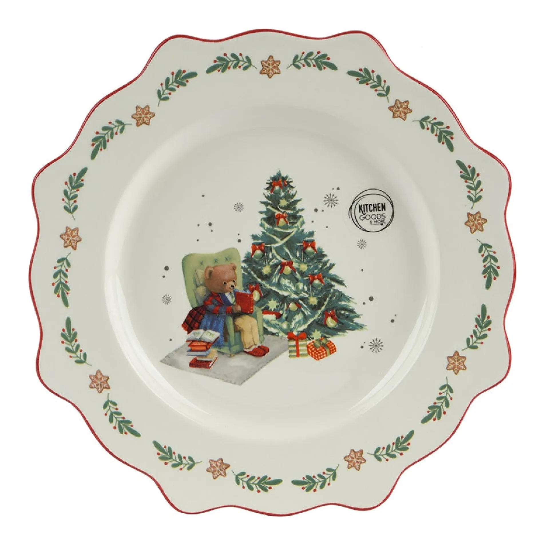 Bord diner bear tree Ø20 cm