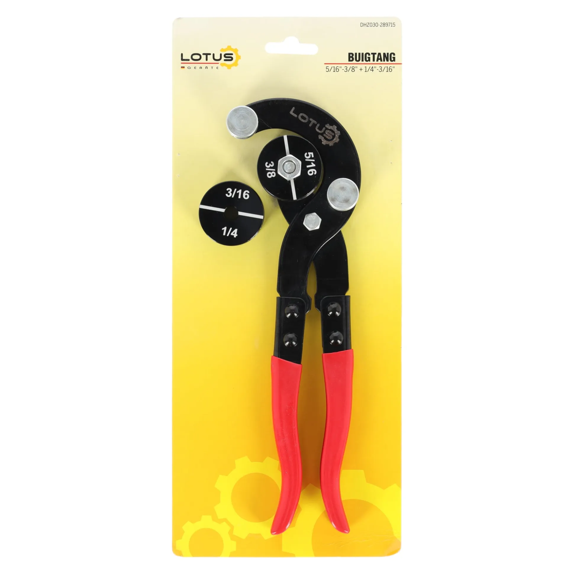 Buigtang 5/16-3/8 + 1/4-3/16 Lotus