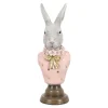 Buste konijn roze 39cm