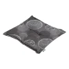 Circle Grey hocker 50x50