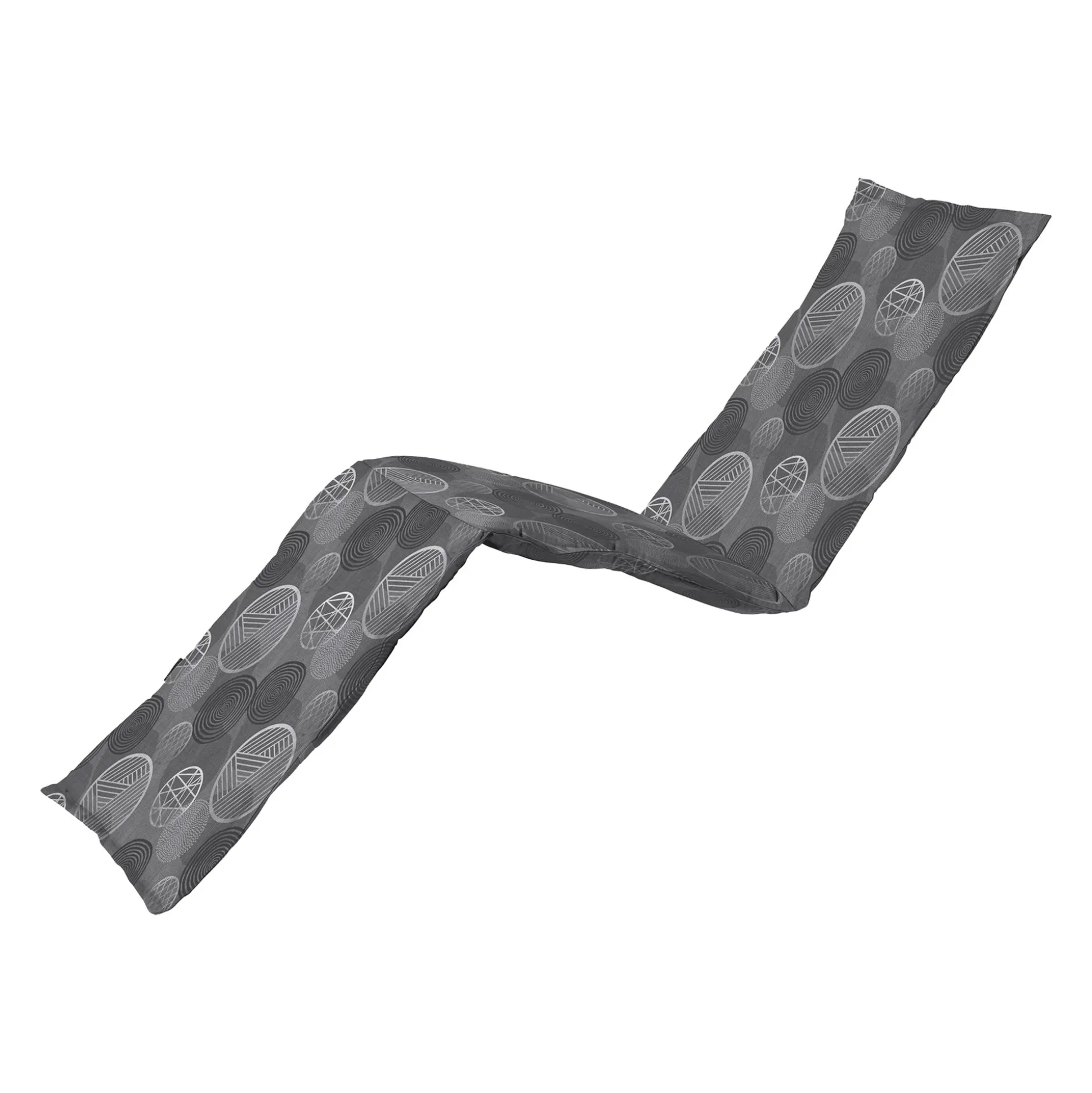 Circle Grey ligbedkussen 65x200