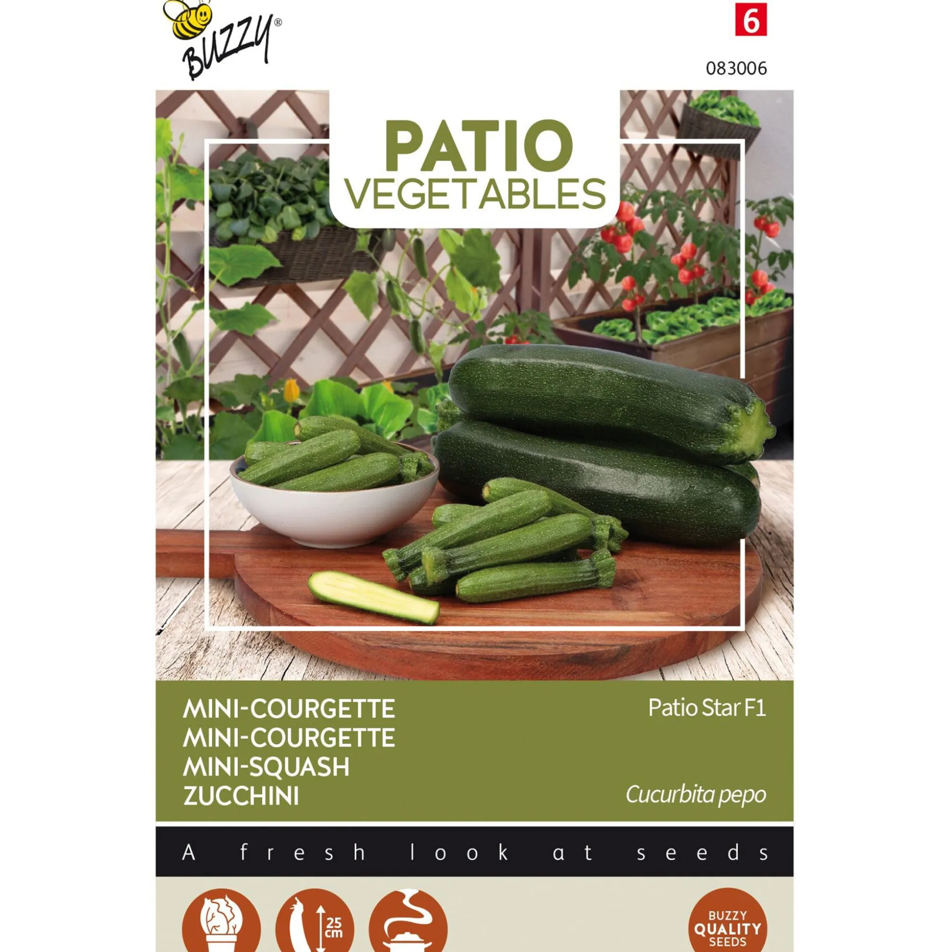 Courgette Patio ster F1