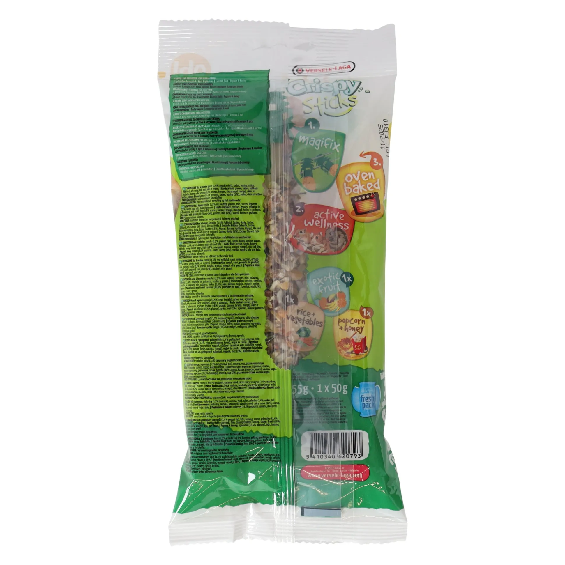 Crispy stick variety 3st omnivoor