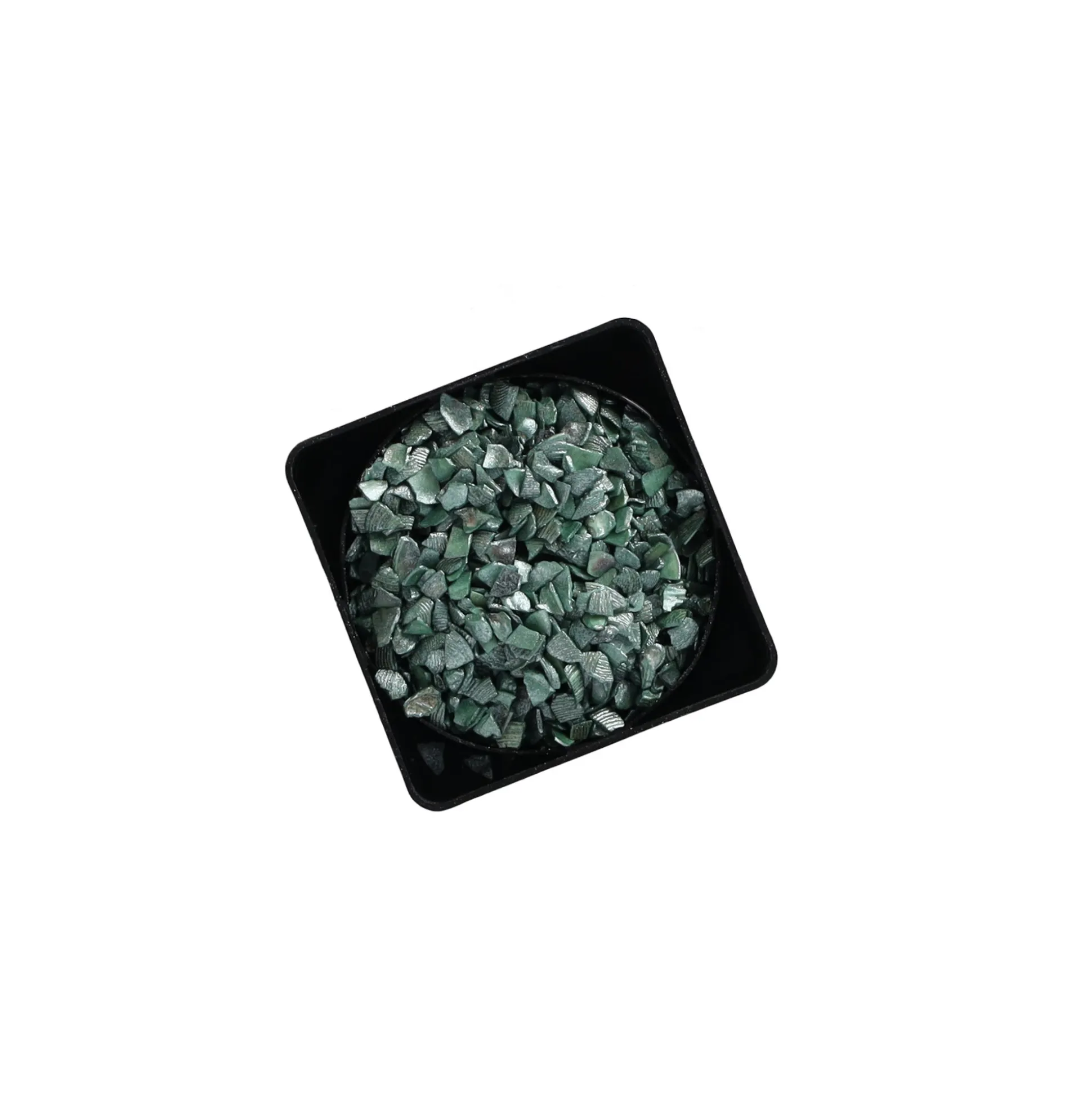 Deco brillant grind 2-4mm mosgroen