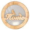 Deco plaat home 29 cm