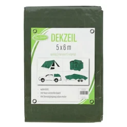 Dekzeil 5x6 m groen