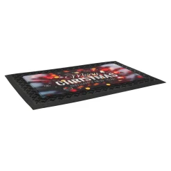 Deurmat kerst met muziek 2 75 x 45 cm