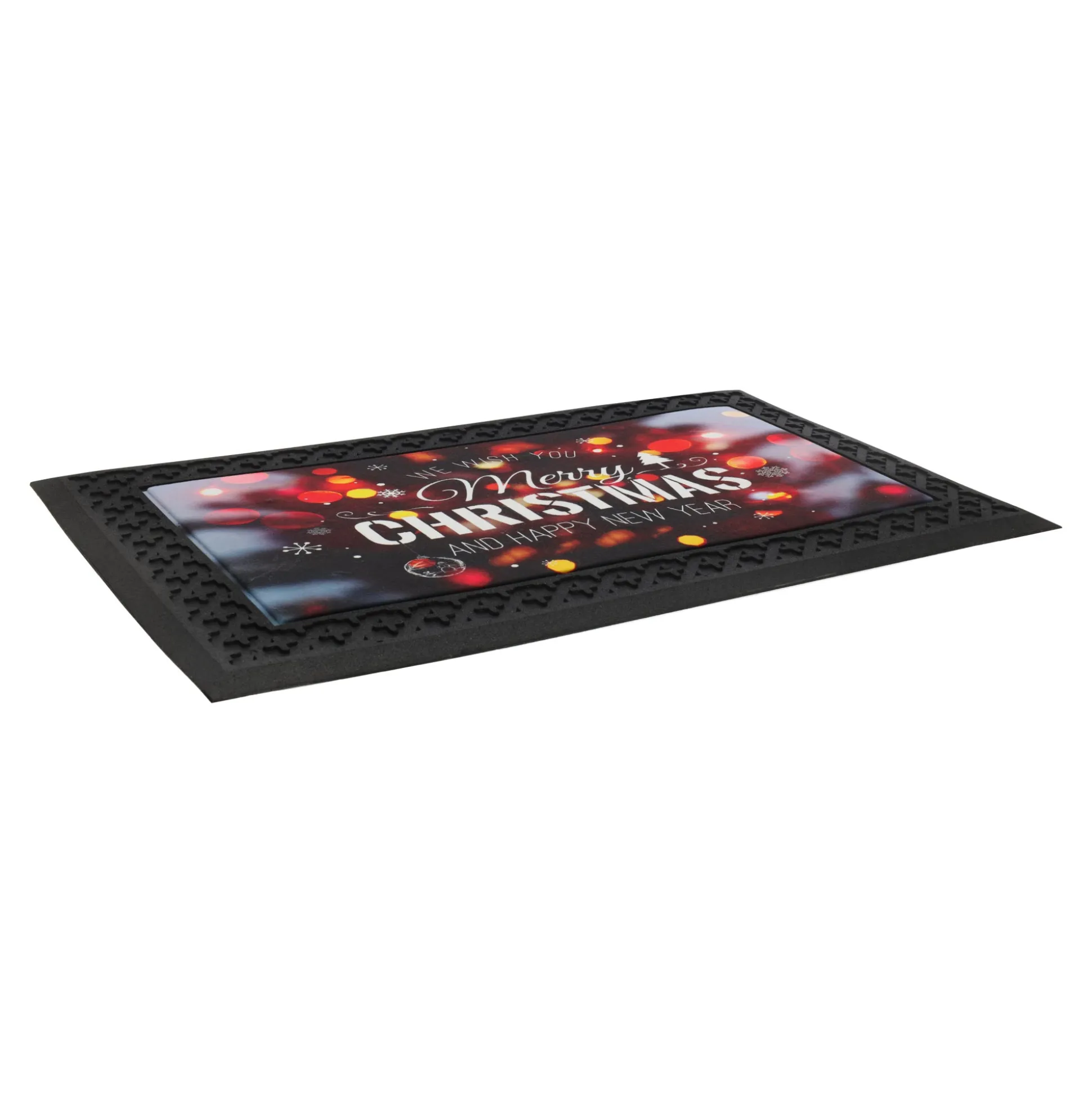 Deurmat kerst met muziek 2 75 x 45 cm