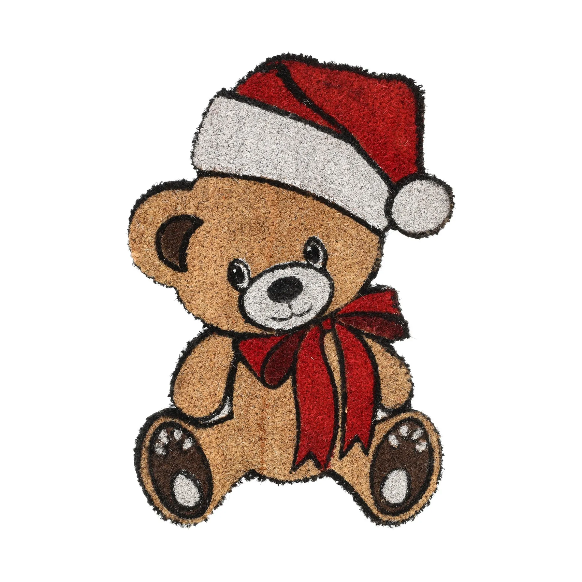Deurmat kerstbeer 65 x 45 cm