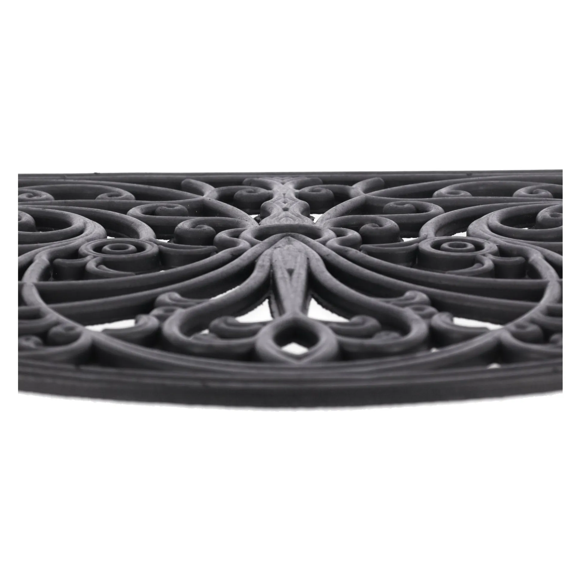 Deurmat rubber halfrond 45 x 75 cm