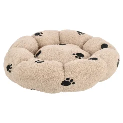 Dierenkussen flower grijs 58cm
