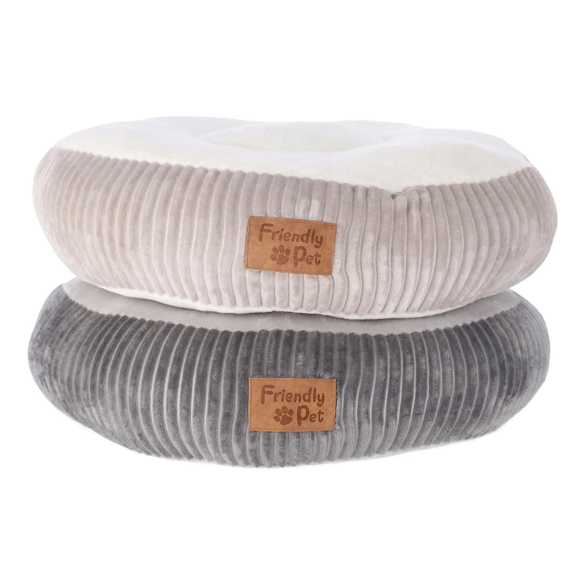 Dierenkussen Mila taupe 50cm