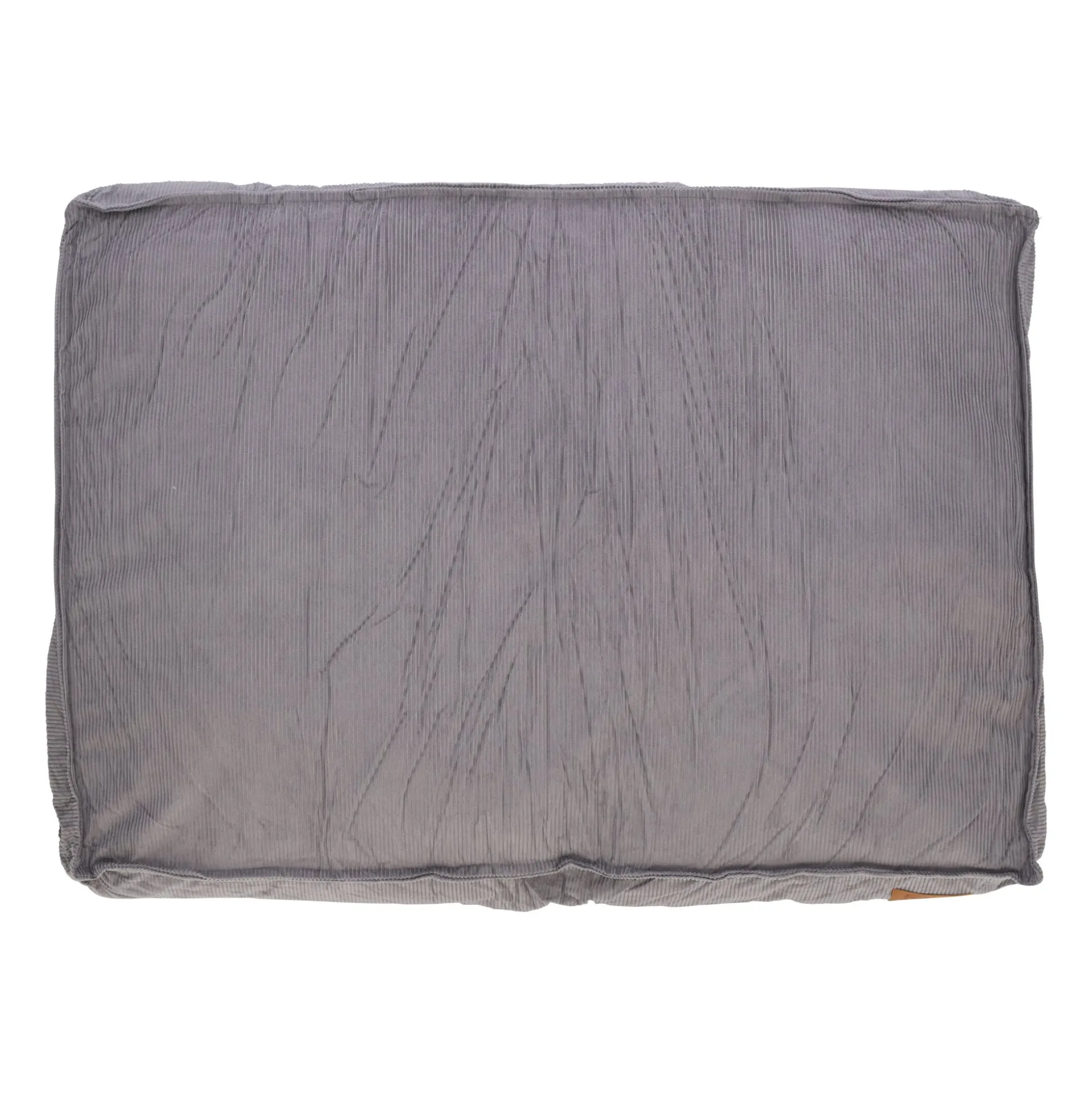 Dierenkussen rib 70x55x15cm antra
