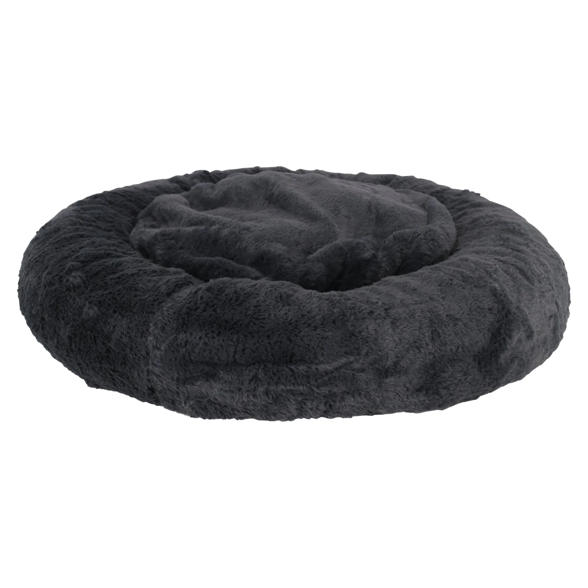 Dierenmand donut soft antraciet 58cm