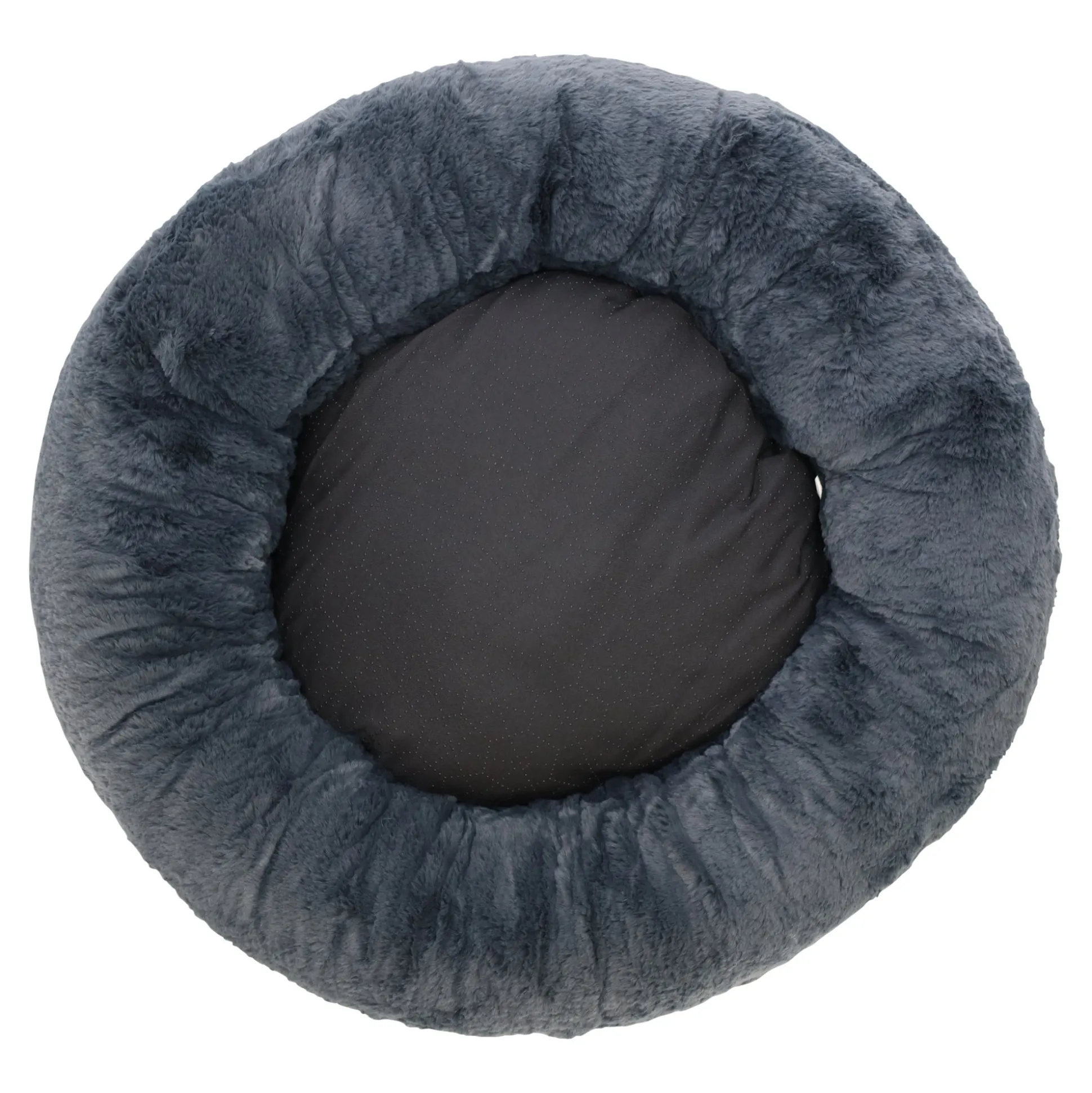 Dierenmand donut soft antraciet 58cm
