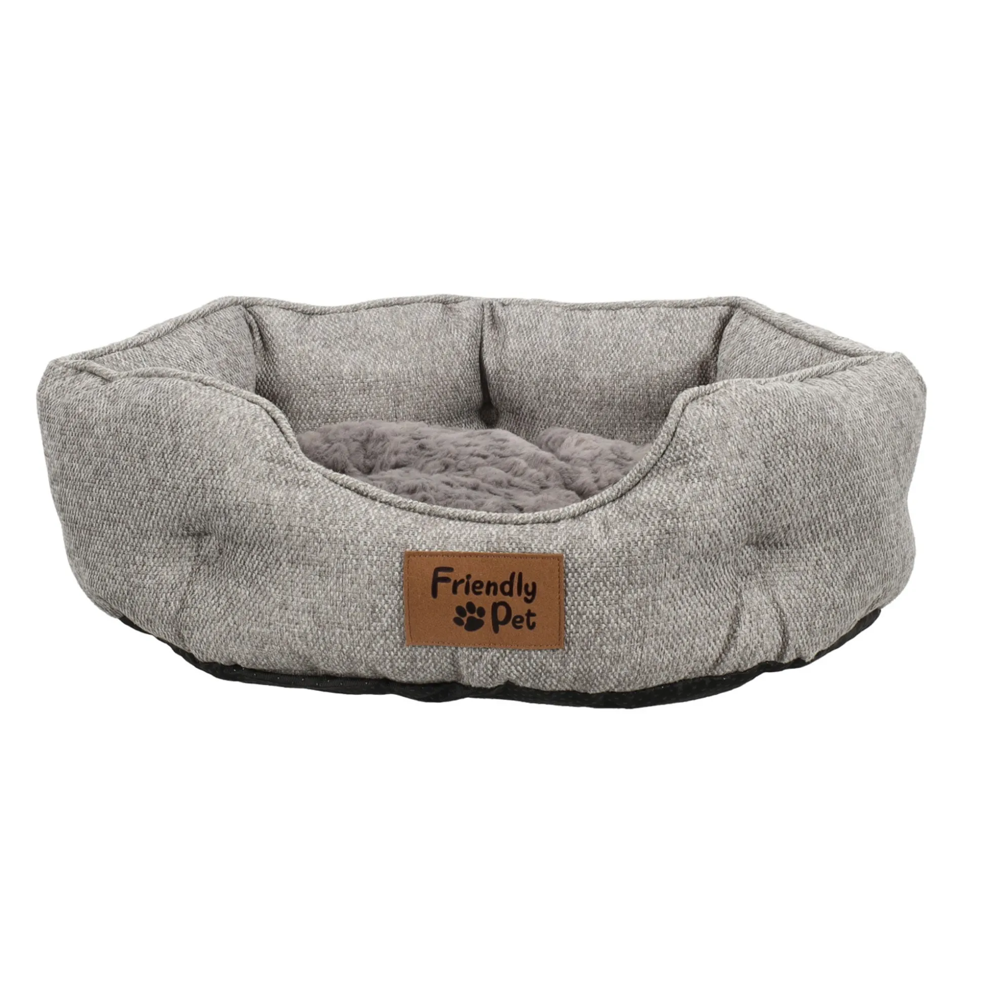 Dierenmand Helko grijs 48x24x16cm