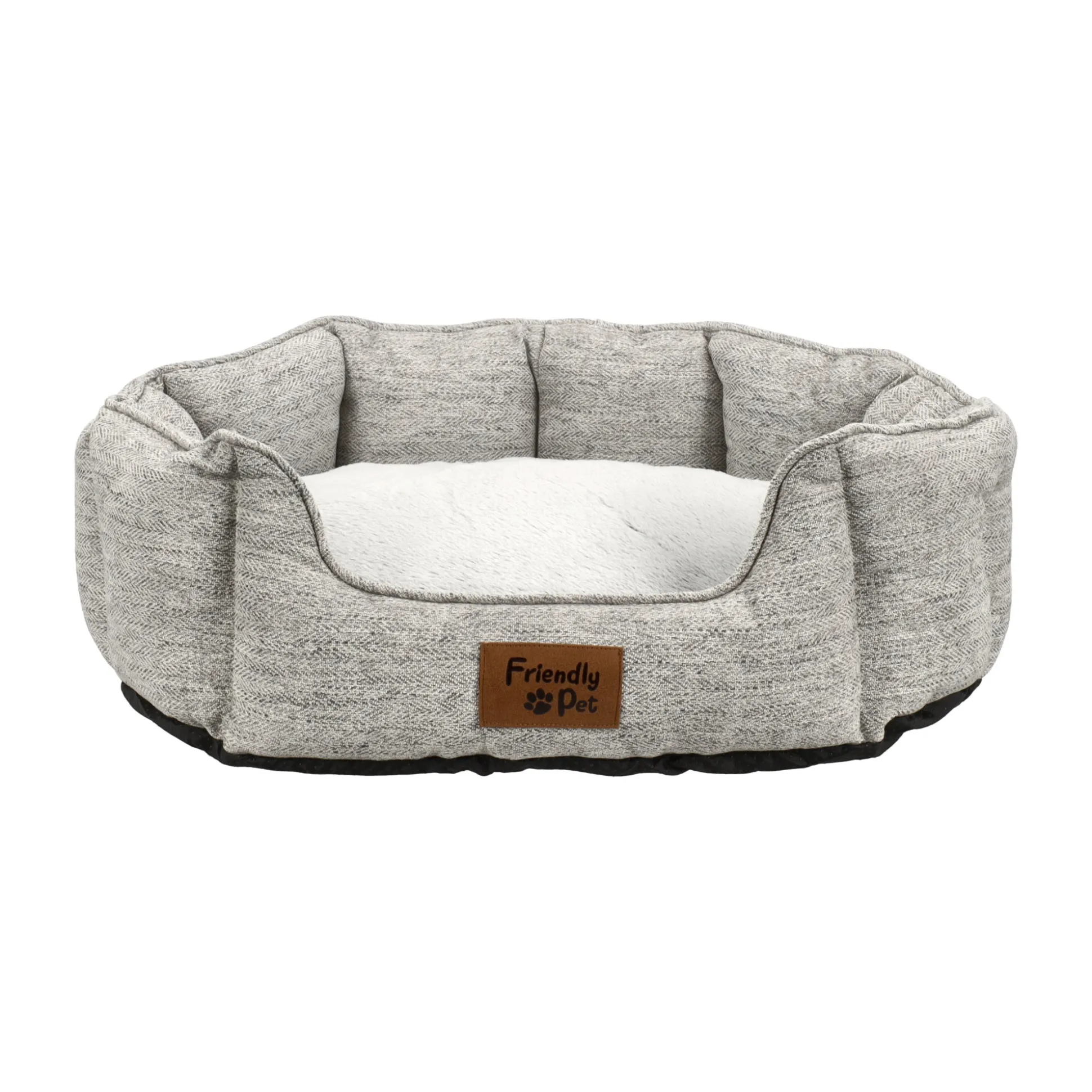 Dierenmand Necko grijs 54x45x19cm