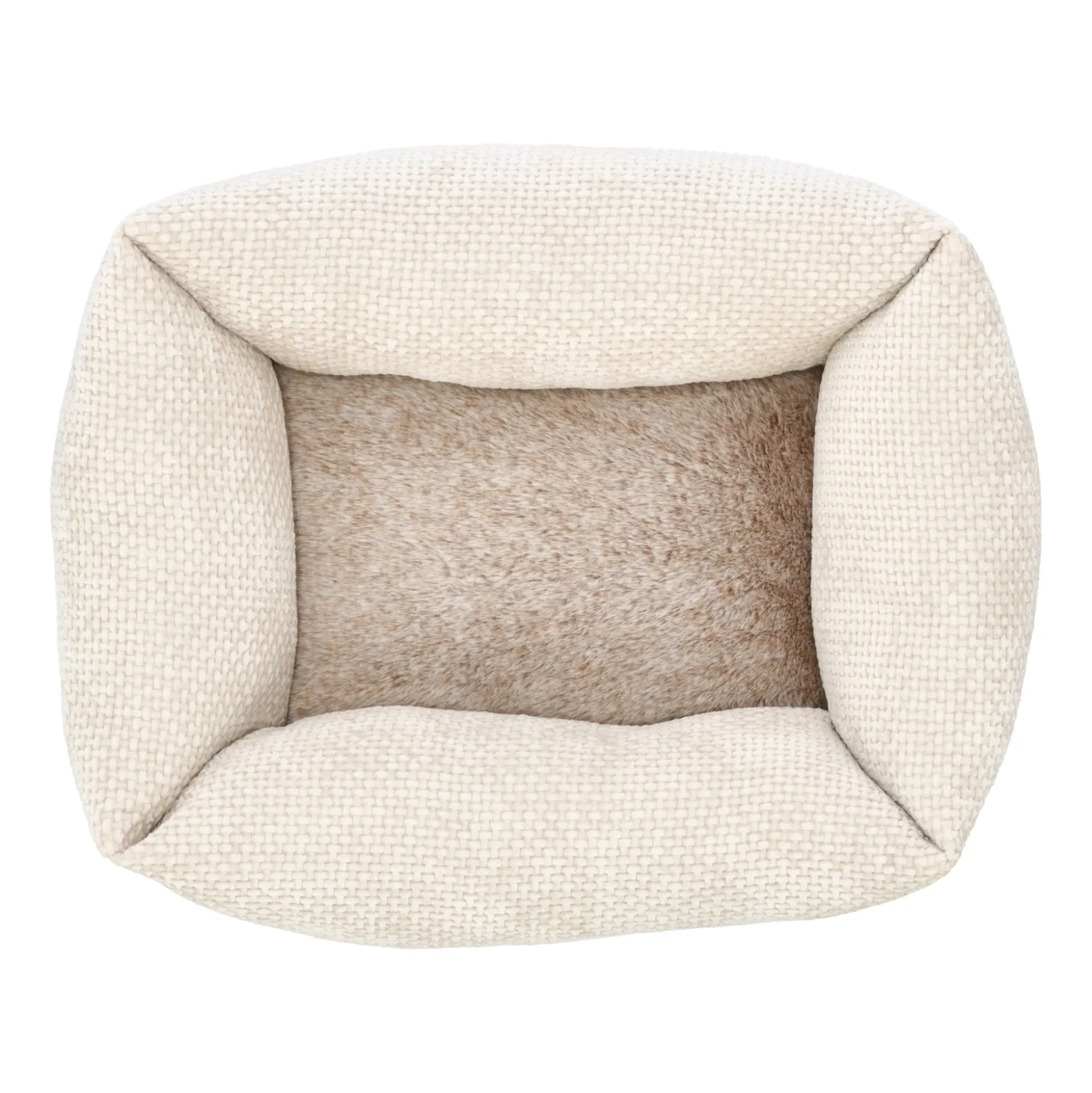 Dierenmand Toby beige 47x37x17cm