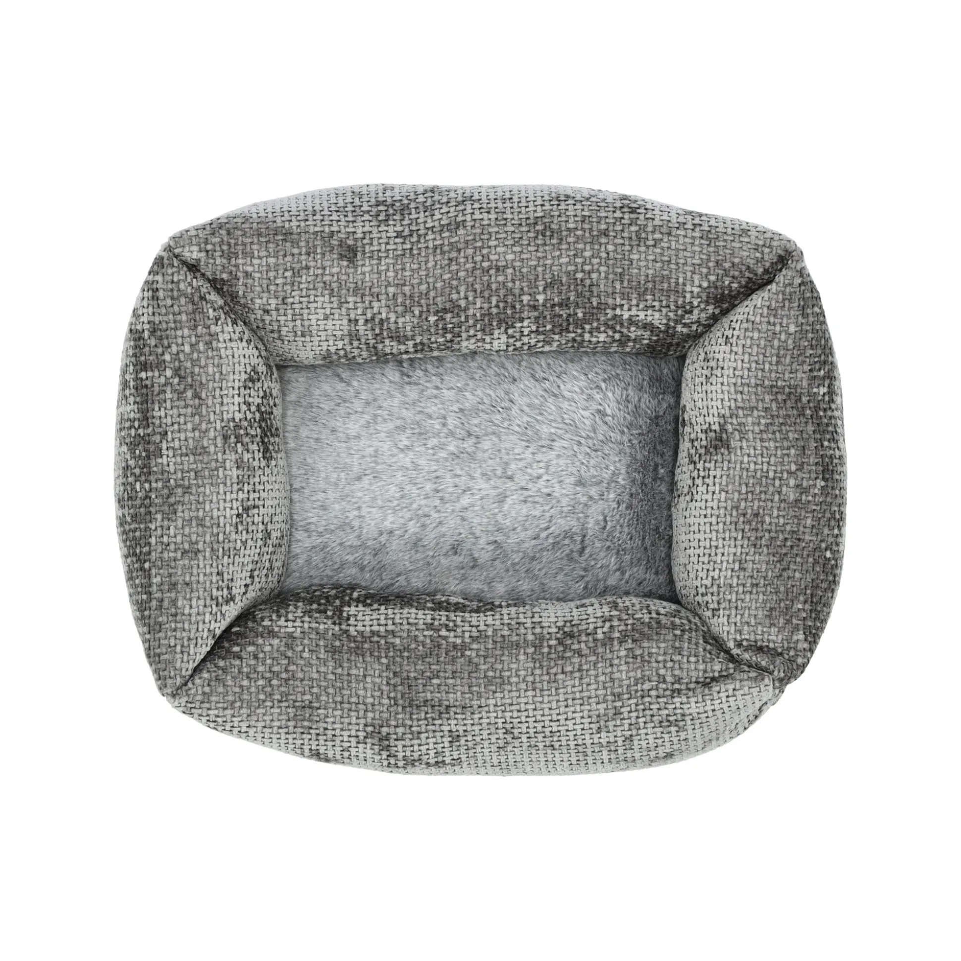 Dierenmand Toby grijs 47x37x17cm