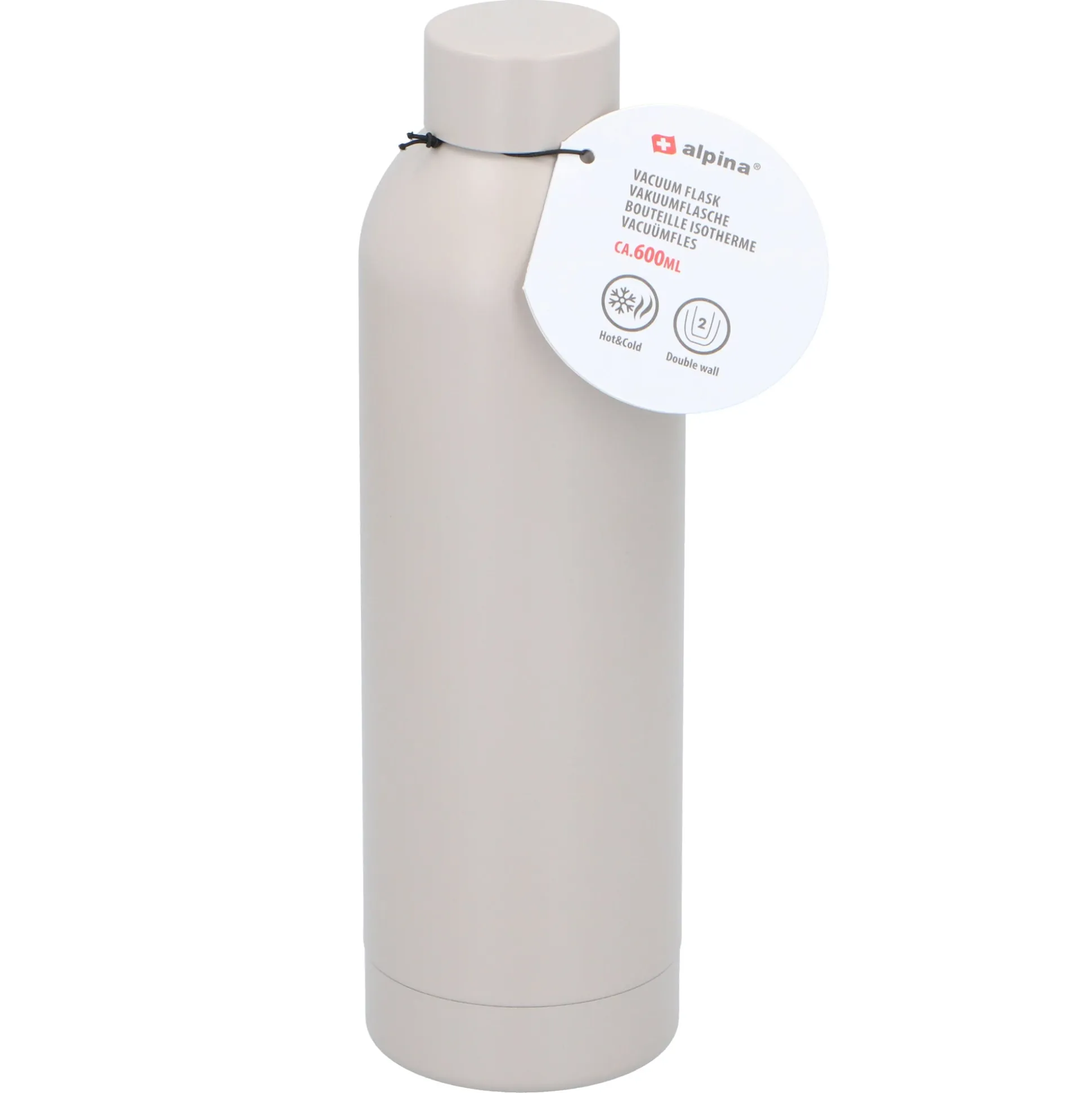 Drinkfles 600 ml RVS