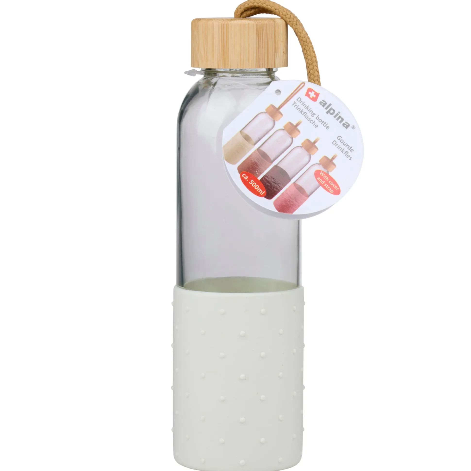 Drinkfles 500ml assorti Alpina