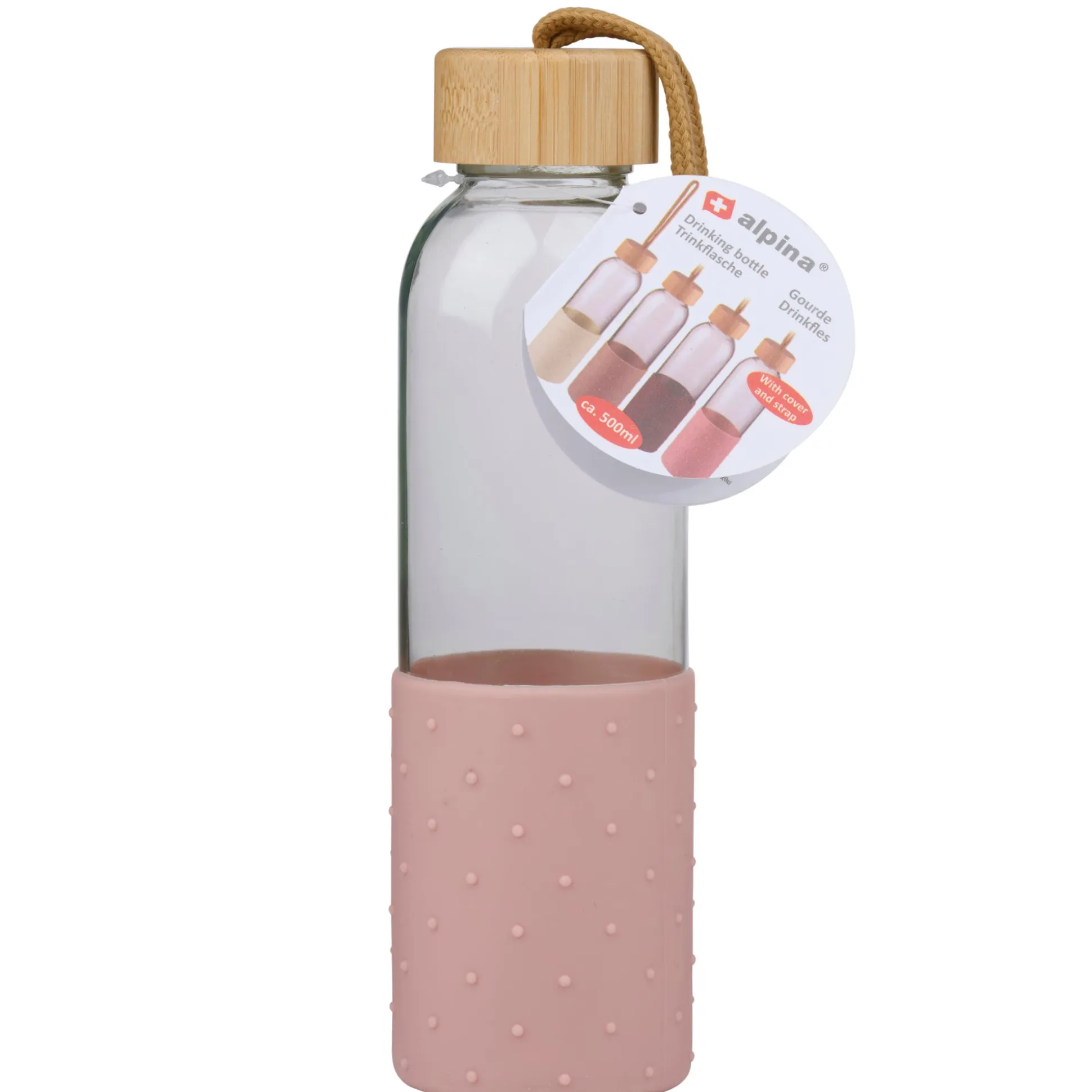 Drinkfles 500ml assorti Alpina