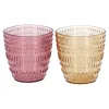 Drinkglas plastic 9 cm 2 assorti