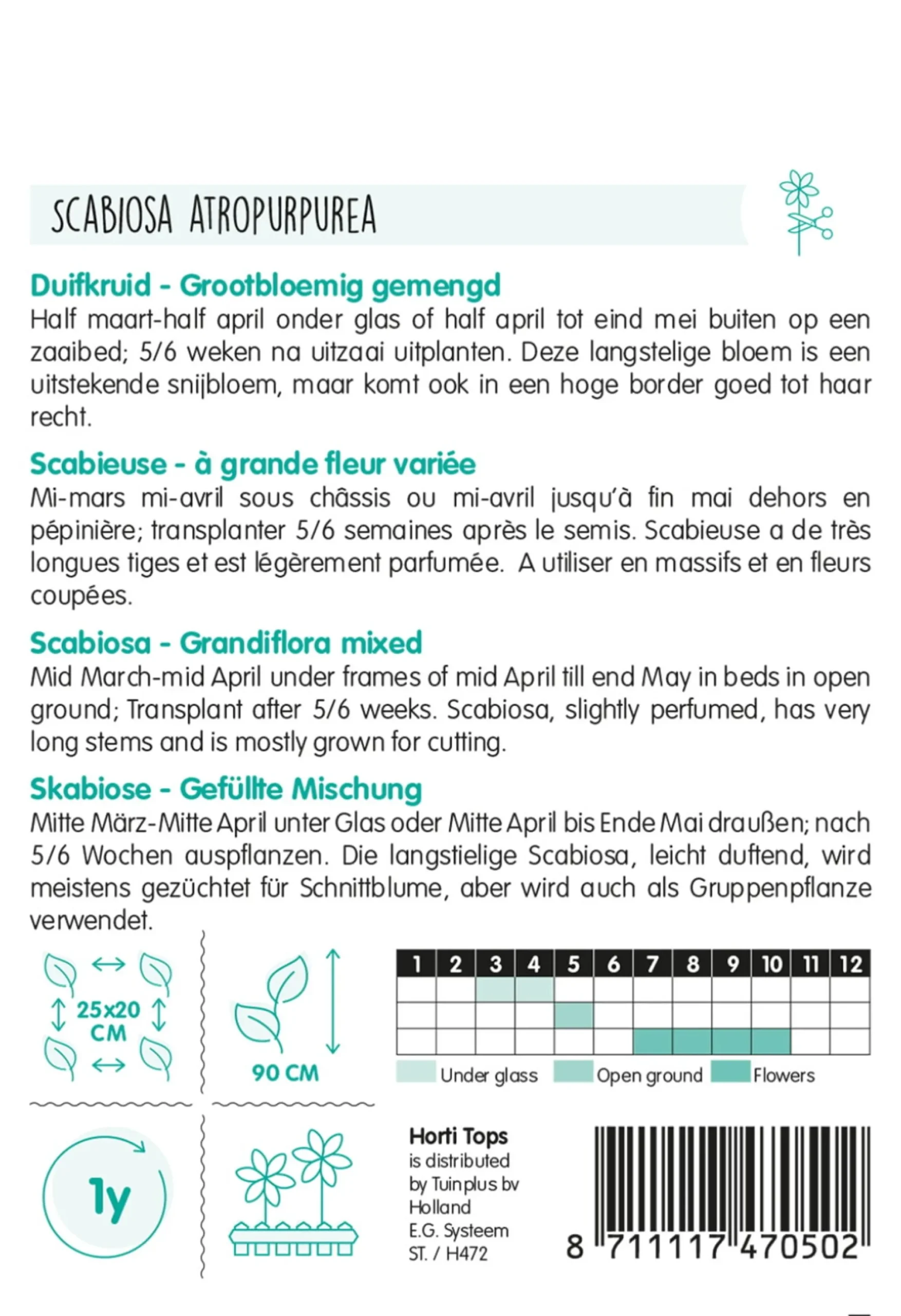 Duifkruid mix