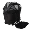 Fietsmand achter 42x48x29cm zwart