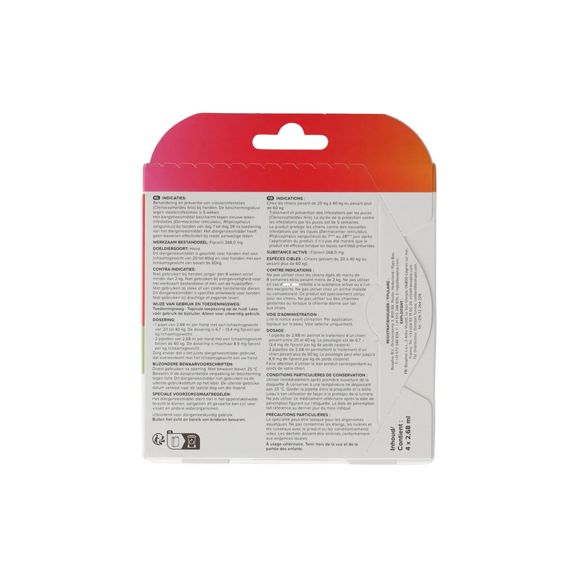 Fiprotec hond 20-40kg Beaphar