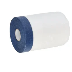 Folie met afplaktape pro blauw 550 mm 30 m Lotus