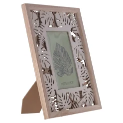 Fotokader hout palm wit 10 x 15 cm