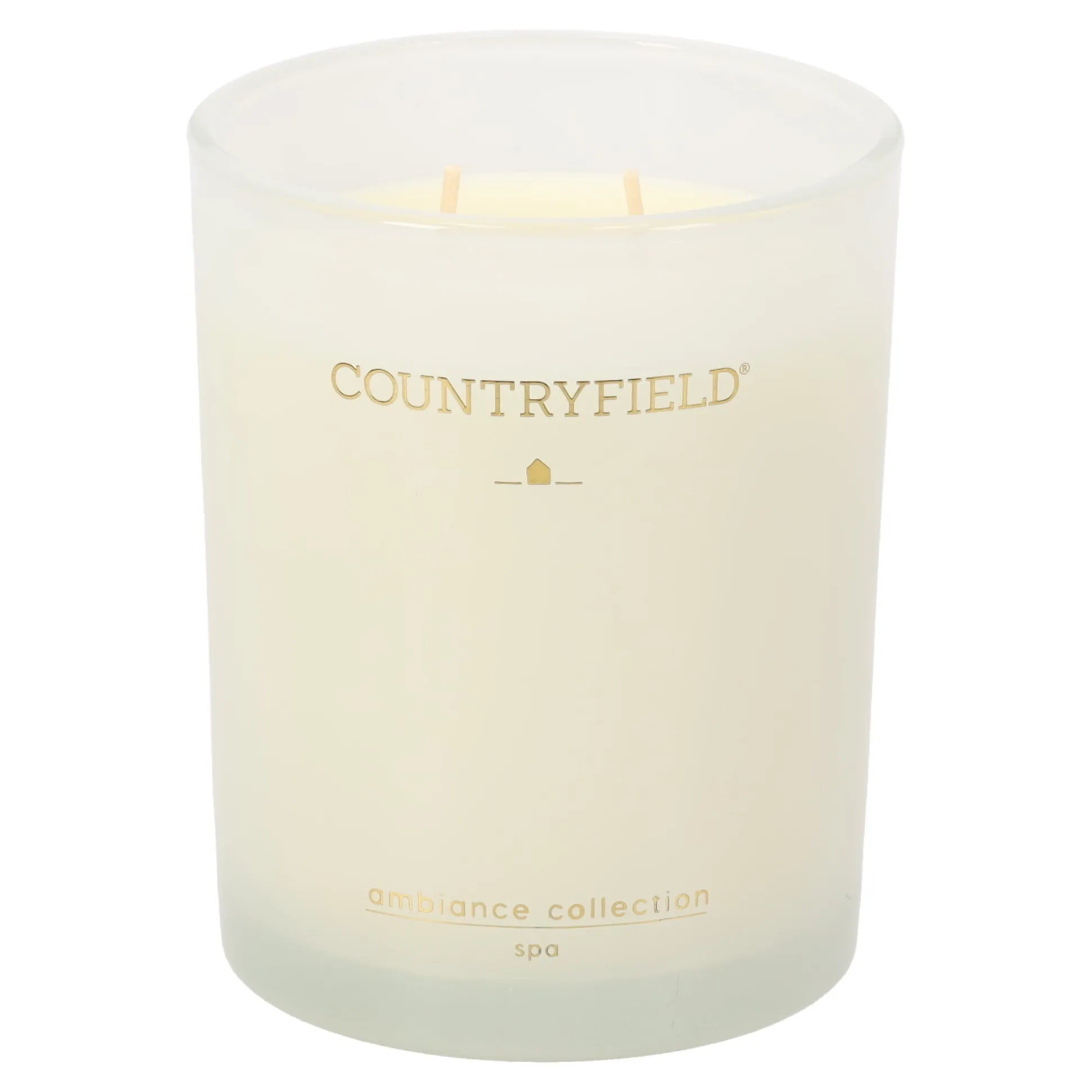 Geurkaars L Spa wit Countryfield