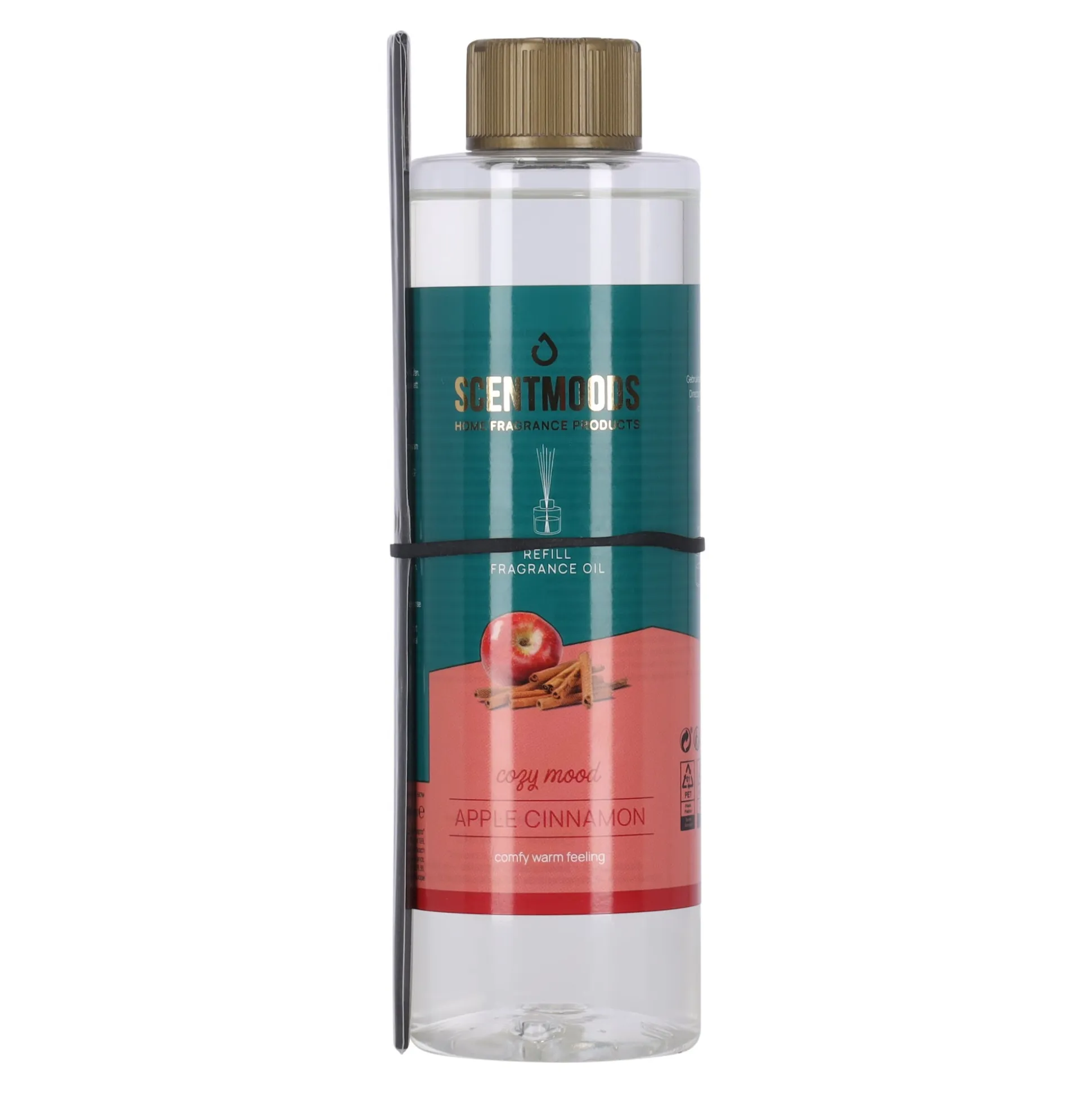 Geurstokjes refill apple cinnamon 400ml ScentMoods